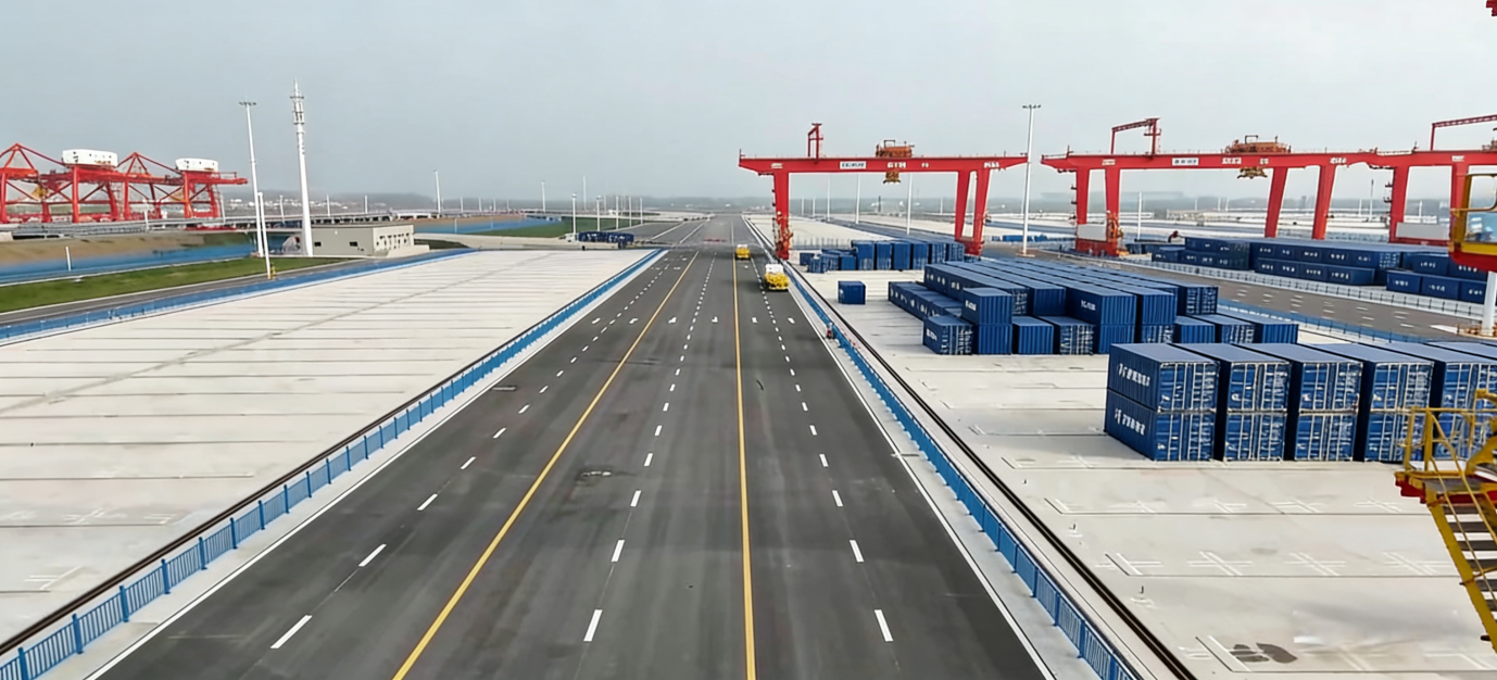周口临港开发区集装箱堆场1