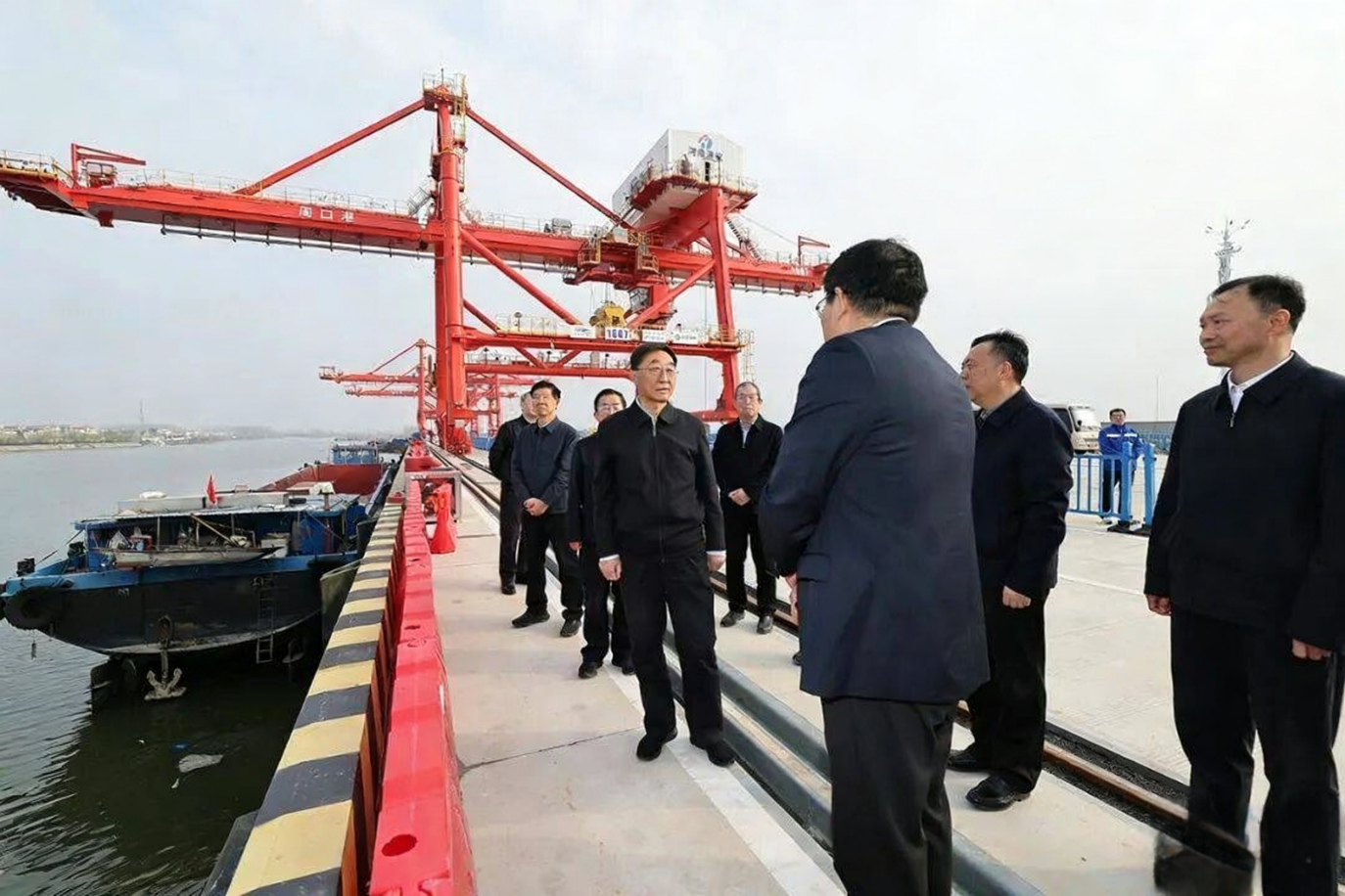 周口临港开发区刘宁书记调研2