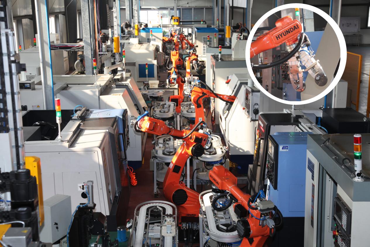 2013年，建成国内首条摩托车发动机曲轴智能化生产线